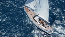 Oyster 725 yacht - view from abovejpg